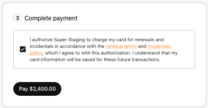 Authorize Renewals